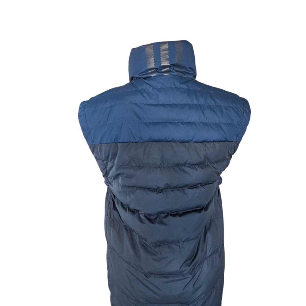 Adidas Men's Blue Puffer Vest - Picture 6 of 12